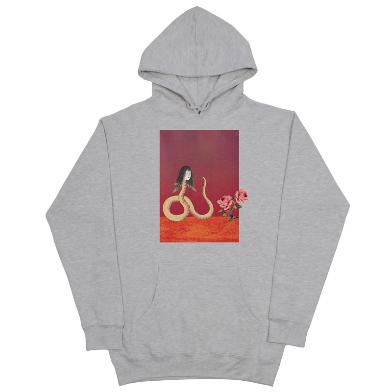 JENNY DESERT ROSE II HOODY HEATHER GREY MEDIUM