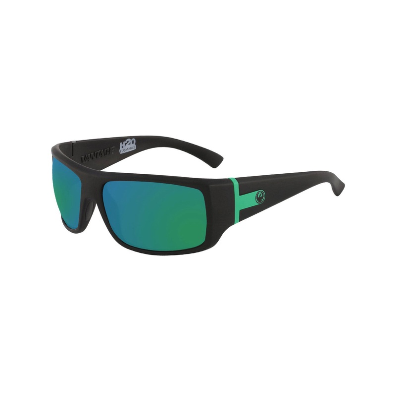 Vantage H20 Polarized Sunglasses O/S MATT BLK H20 GRN ION POL