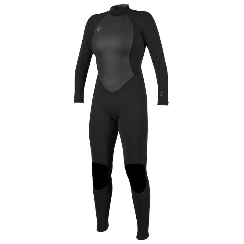 3/2 Womens O’Neill REACTOR II 3/2 Back Zip Full Black 4
