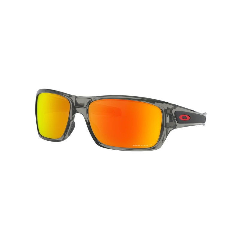 Turbin Polarized Sunglasses O/S GREY INK/PRIZM RUBY POL