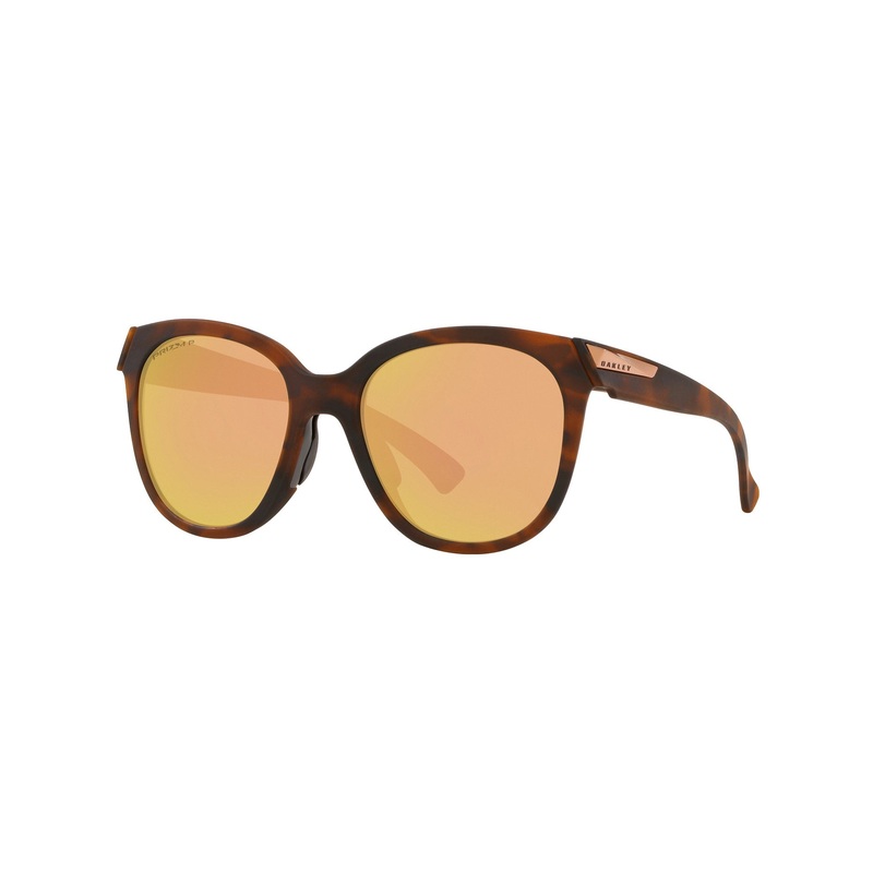 Low Key Polarized Sunglasses O/S MAT BRN TORT/PRZ RSE GOLD