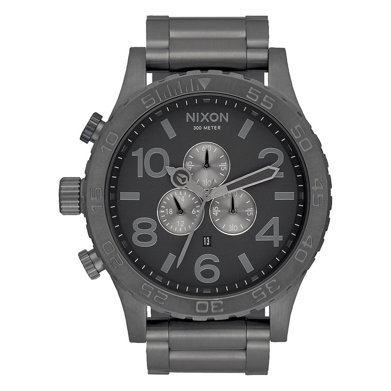 The 51-30 Chrono Watch O/S ALL GUNMETAL (632)