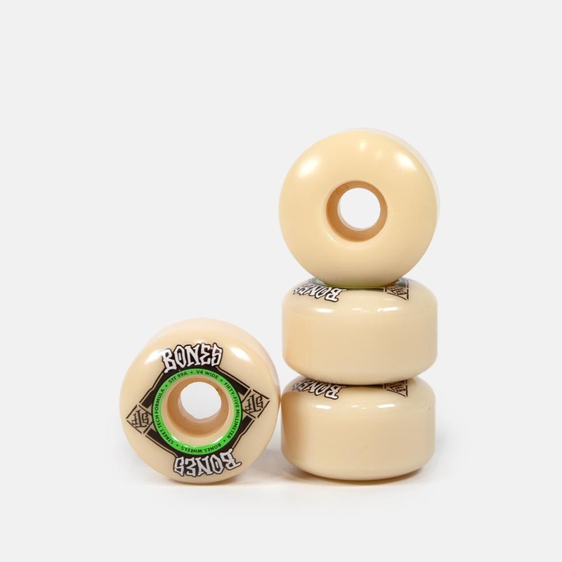 Bones – 55mm (99a) STF V4 Wide Skateboard Wheels