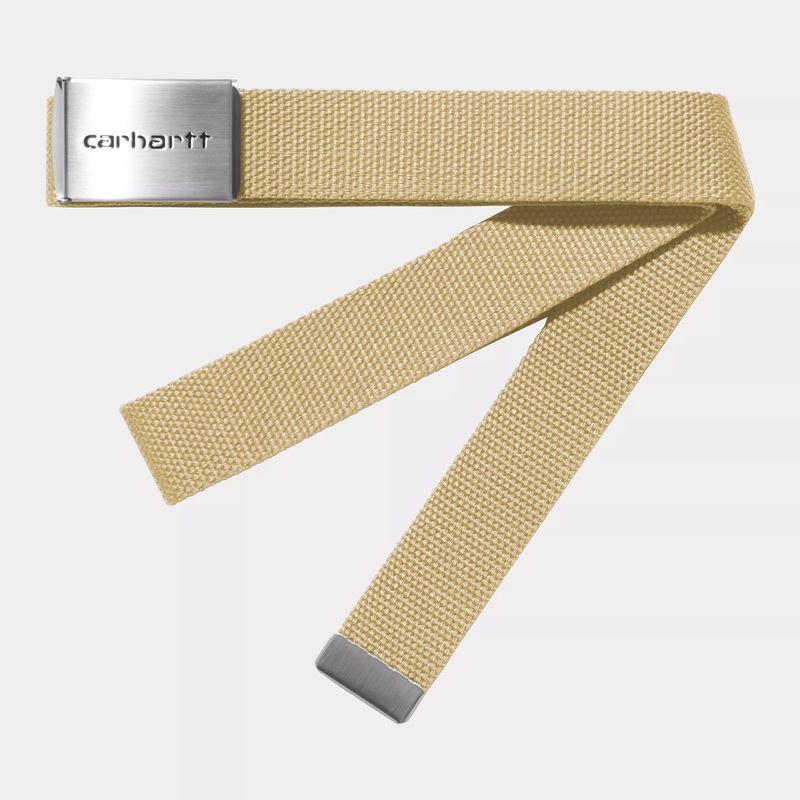 Carhartt WIP – Chrome Clip Belt – Air Yellow
