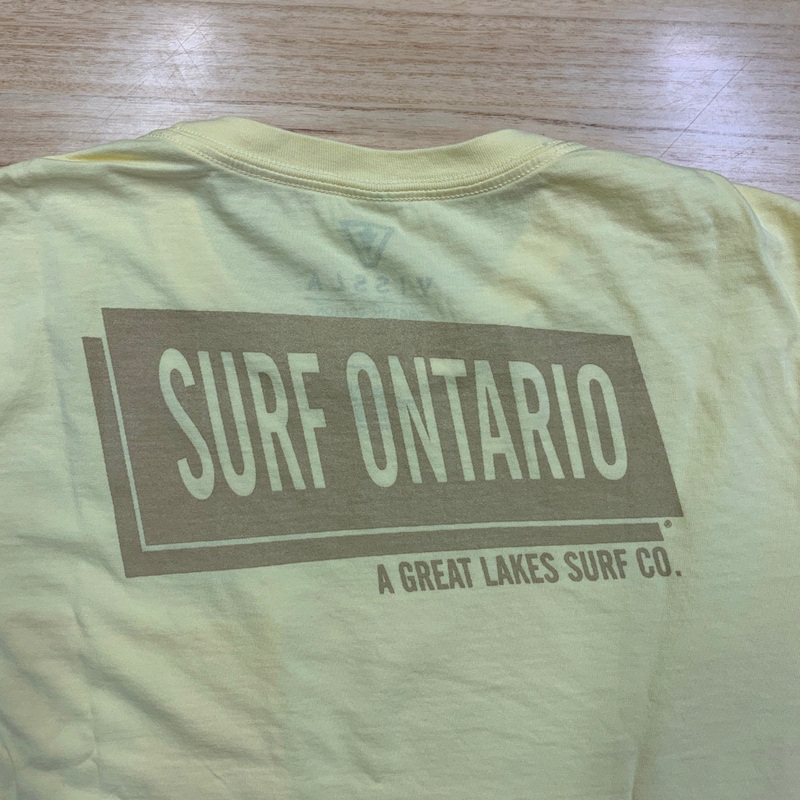 Vissla Vintage Surf Ontario T-Shirt – Yellow S
