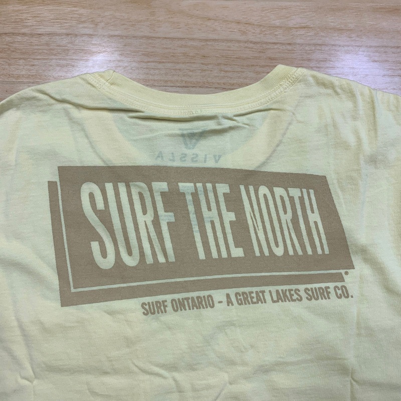 Vissla Vintage Surf the North T-Shirt – Yellow S