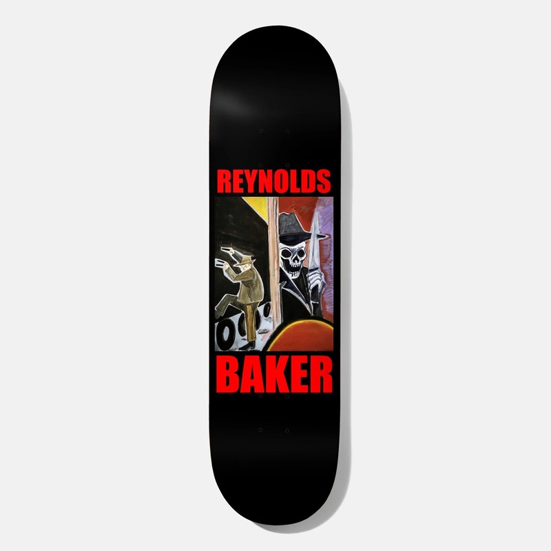 Baker Skateboards – 8.5″ Andrew Reynolds Freighthopper Skateboard Deck