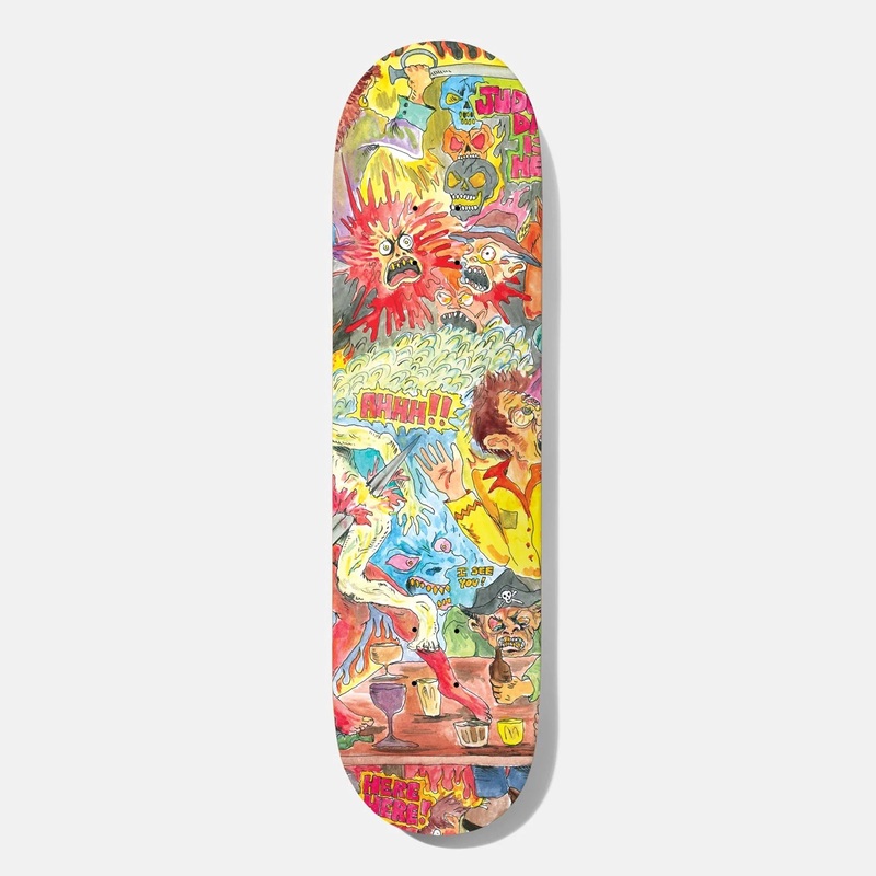 Baker Skateboards – 8.5″ Rowan Zorilla Here To Stay Skateboard Deck