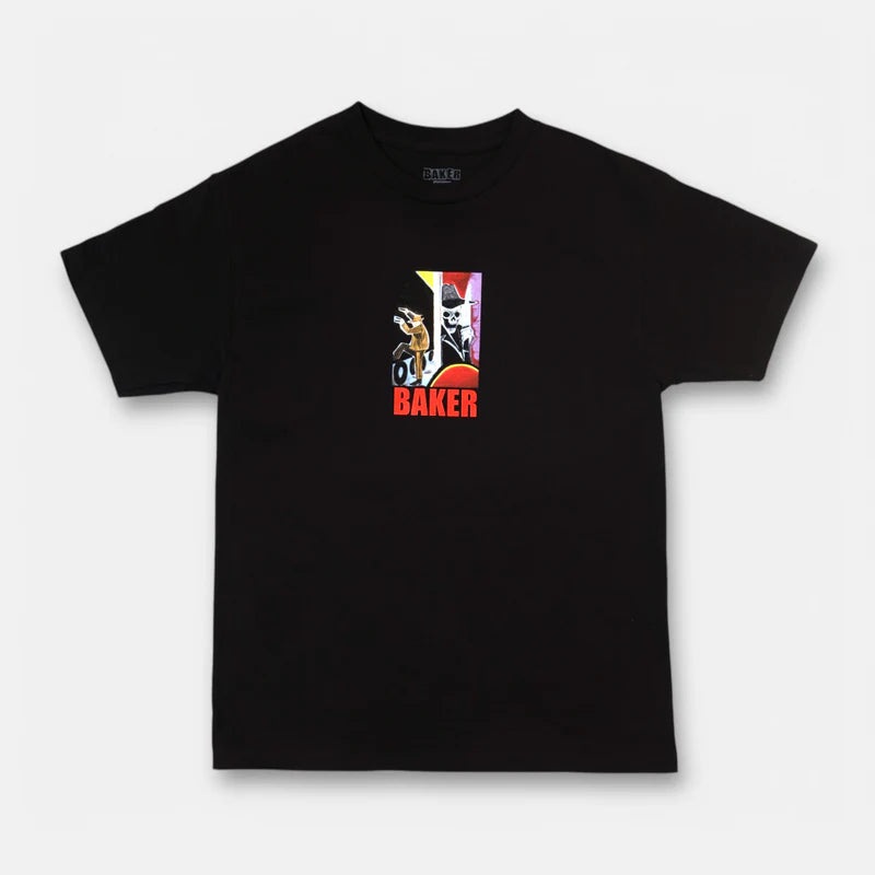 Baker Skateboards – Freighthopper T-Shirt – Black Medium