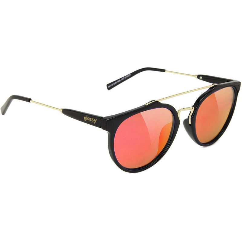 Chuck Sunglasses BLACK/BLUE MIRROR
