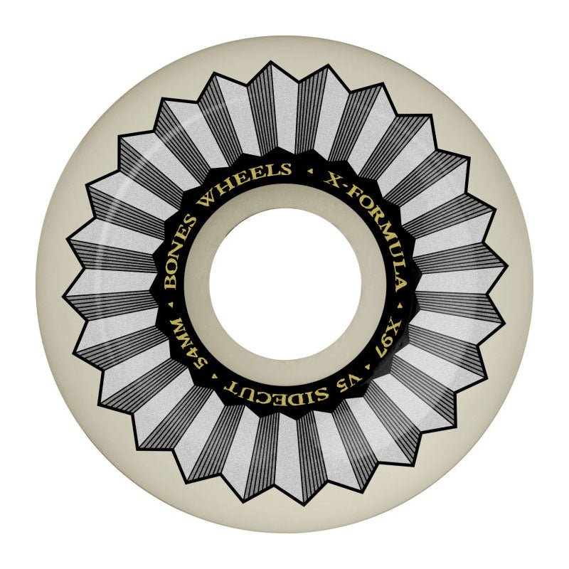 Bones 54mm 97a  X-Formula XF SIDECUT  V5 X-FORMULA Skateboard Wheels 4pk