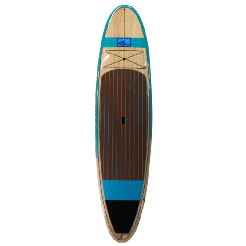 Blu Wave – The Woody 10.6 – Aqua/Paulownia Wood SUP
