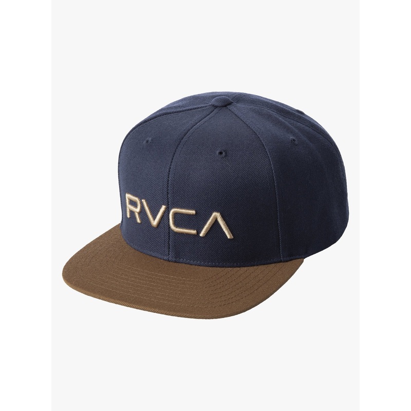 Twill II Snapback Hat O/S NAVY/BARK (NYA)