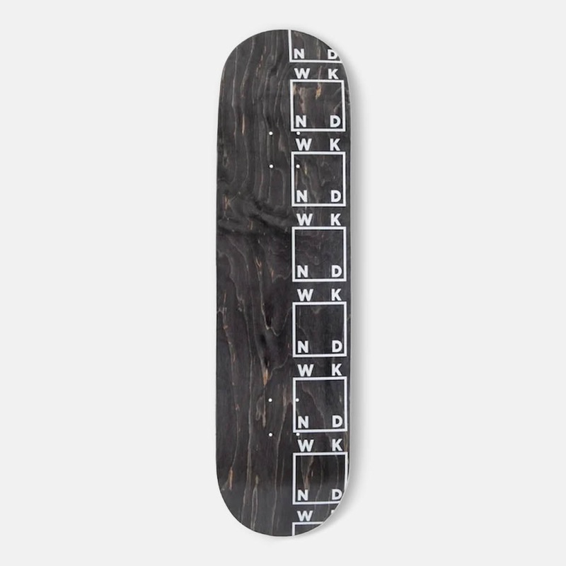 WKND Skateboards – 8.375″ Side Logo Skateboard Deck – Black