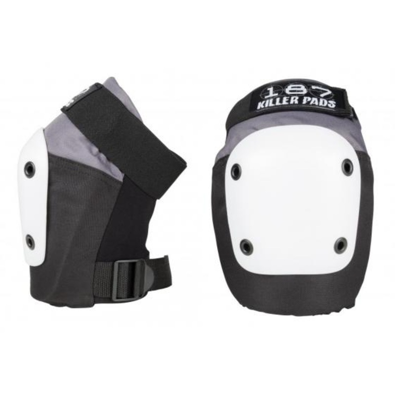 187 Fly Knee Pads Grey/Black/White X Small Black