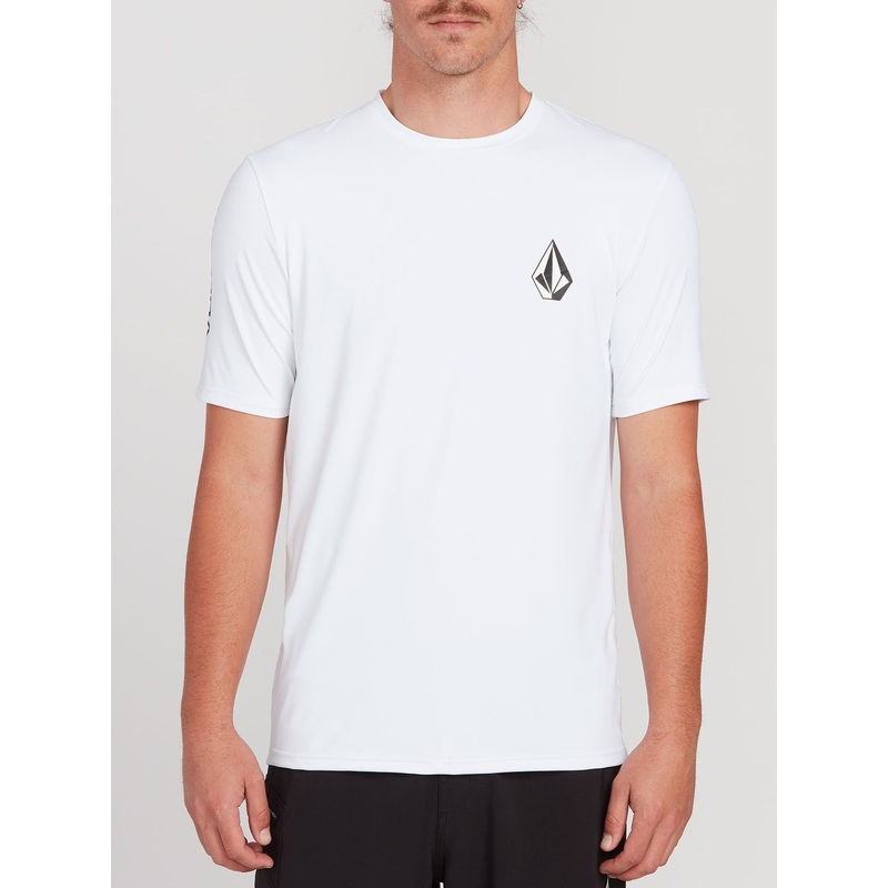 Deadly Stones Short Sleeve Rashguard SM WHITE (WHT)