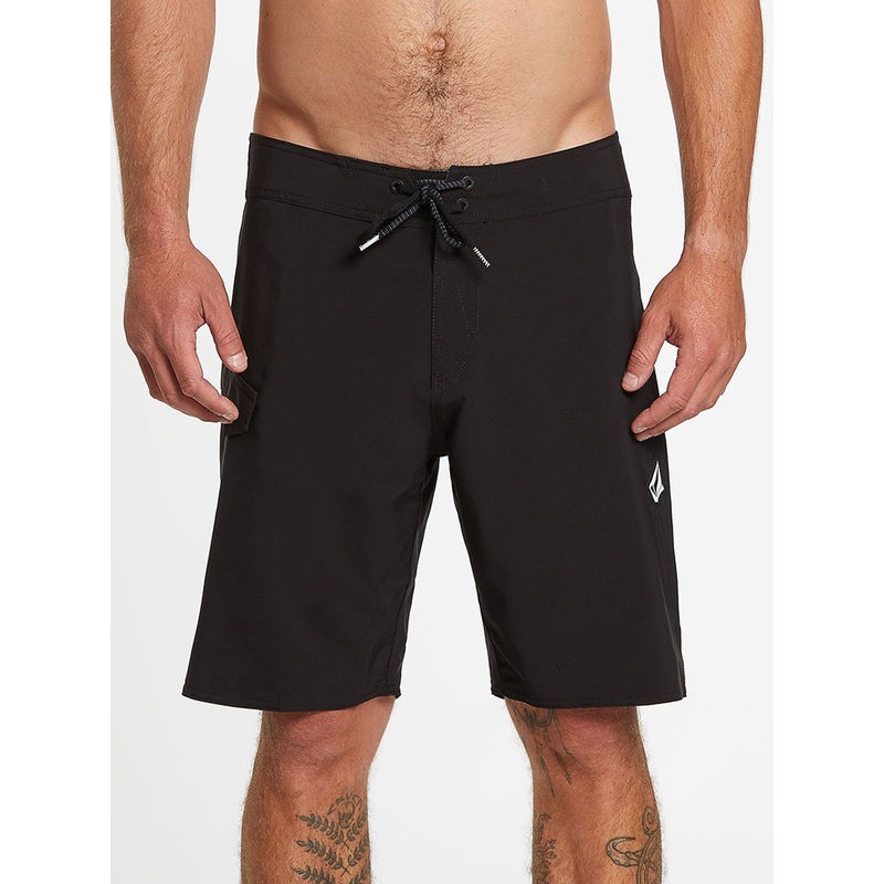 Lido Solid Mod Boardshorts 28 BLACK (BLK)
