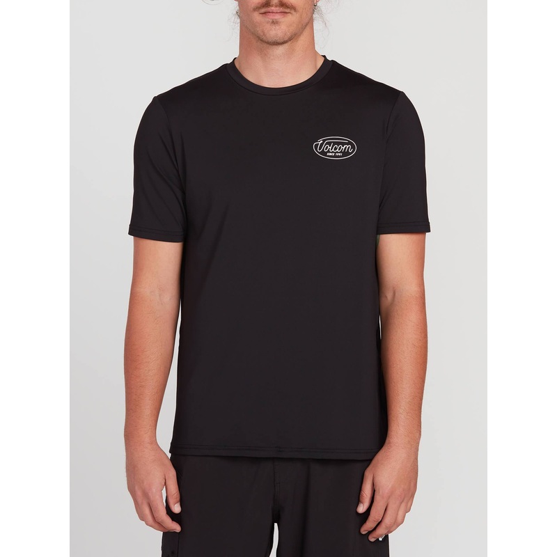 Lit Loose Fit Short Sleeve Rashguard SM BLACK (BLK)