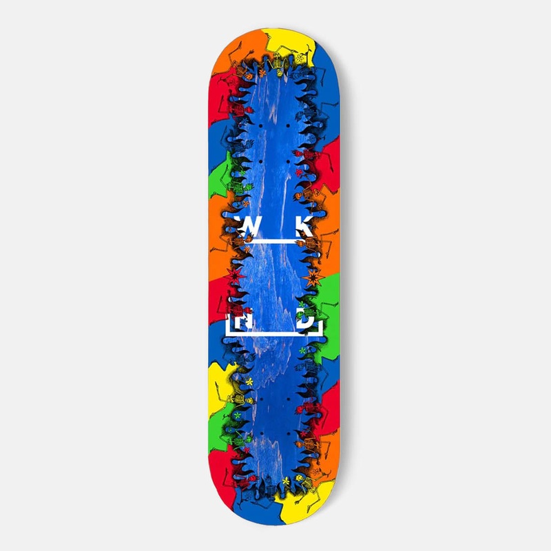 WKND Skateboards – 8.125″ Boarder Logo Skateboard Deck Black