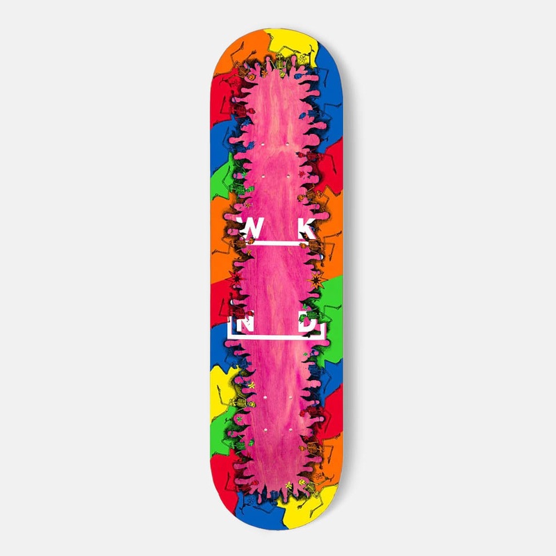 WKND Skateboards – 8.6″ Boarder Logo Skateboard Deck Pink
