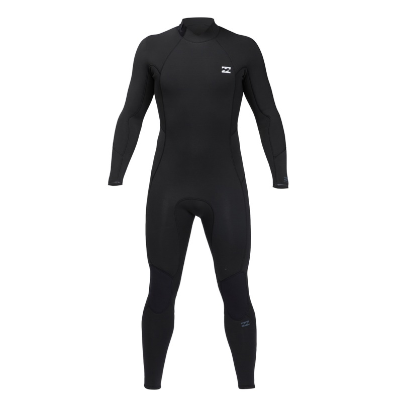 3/2 Mens Billabong Absolute Back Zip Flatlock Full Wetsuit S