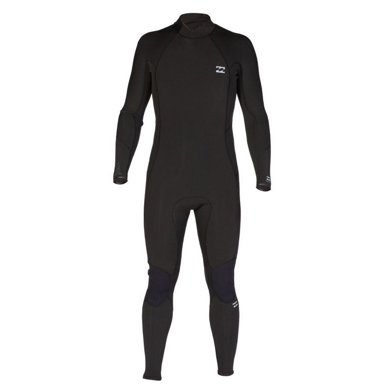 4/3 Mens Billabong Absolute Back Zip Fullsuit Black S