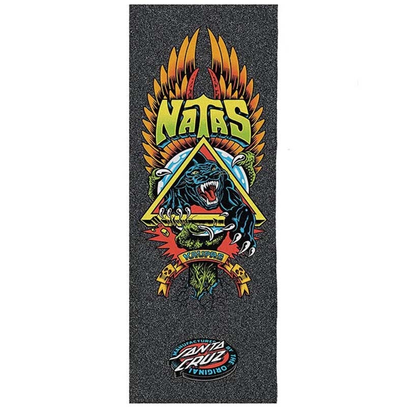 Mob Grip  11″ x 33″ Santa Cruz Natas Panther Graphic Skateboard Grip Tape 1pc