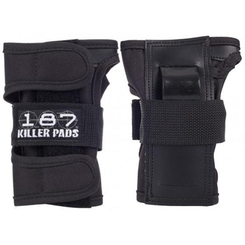 187 Killer Wrist Guard Pads Black Extra Small Black