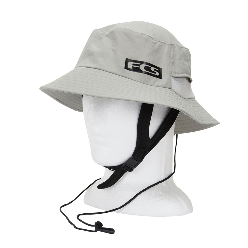 Caps/Hats – FCS Essential Surf Bucket Hat – Warm Grey Warm Grey – S