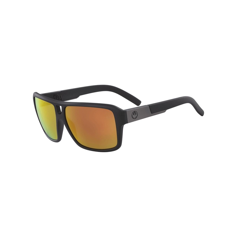 The Jam Lumalens Ion Sunglasses O/S MTTE BLACK/LL RED ION