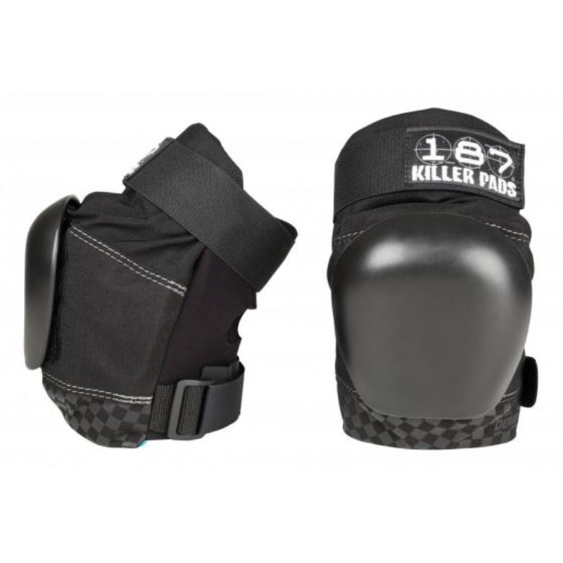 187 Killer Pro Derby Knee Pads Black Extra Large Black