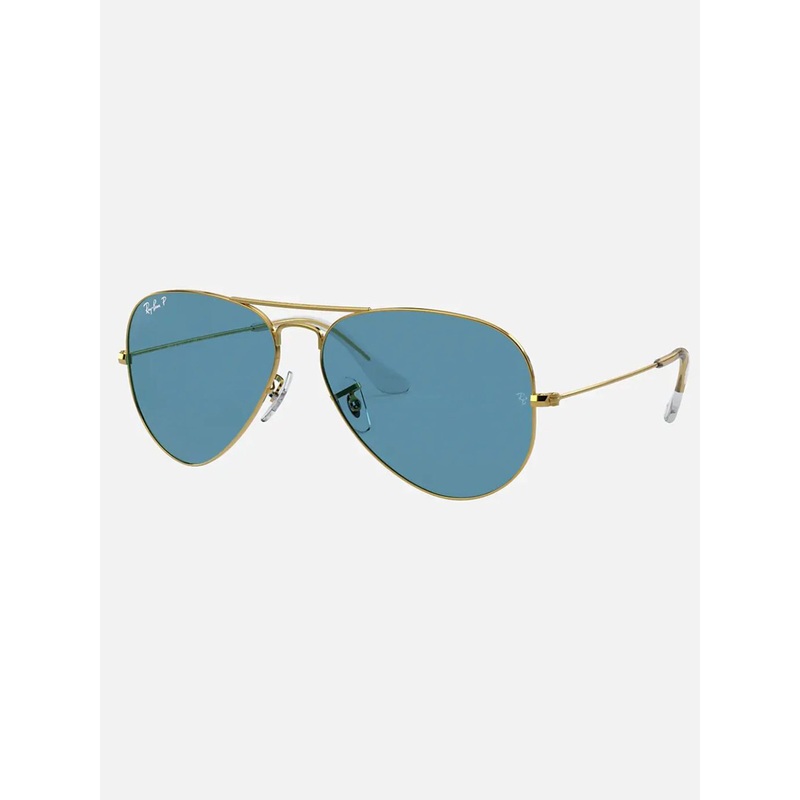 Aviator Large Metal Legend Sunglasses 58 GOLD/CLASSIC BLUE