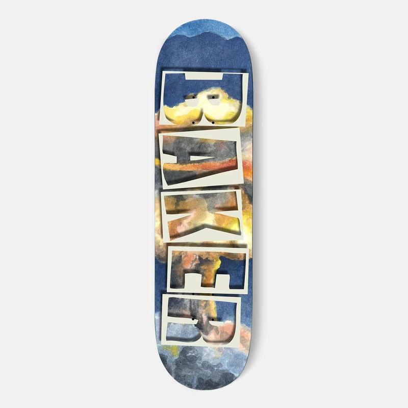 Baker Skateboards – 8.38″ Casper Brooker Watercolour Logo Skateboard Deck