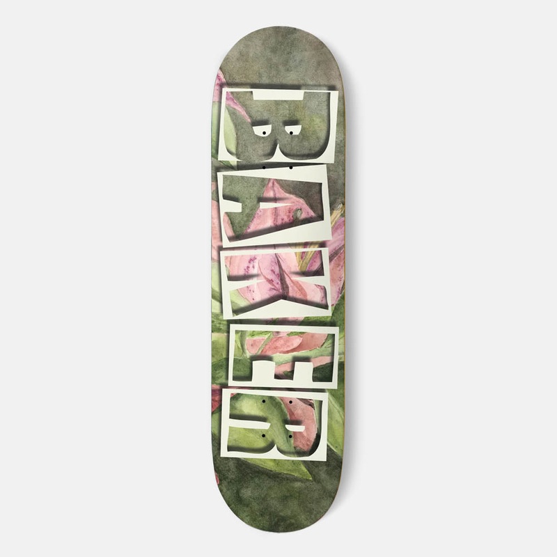 Baker Skateboards – 8.5″ Tyson Peterson Watercolour Logo Skateboard Deck