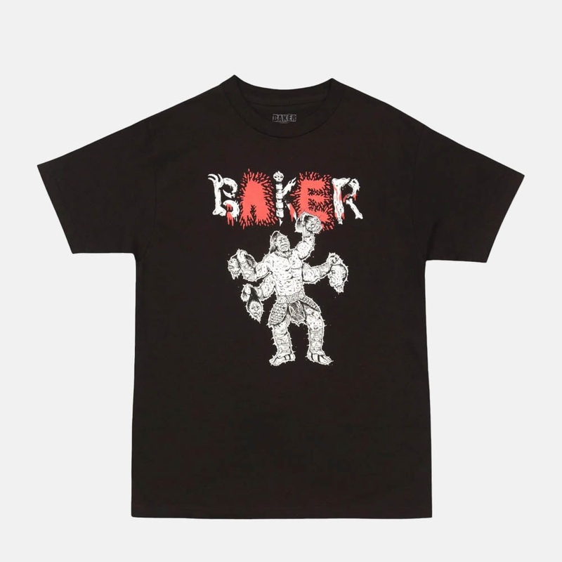 Baker Skateboards – Kombat T-Shirt – Black Small