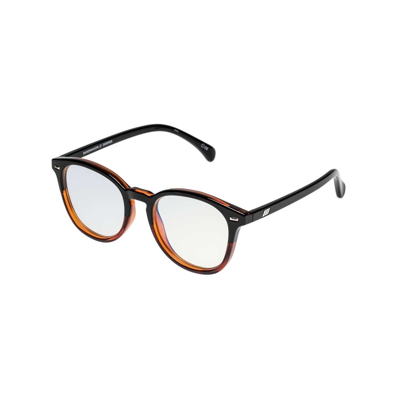 Bandwagon Anti-Blue Light Glasses O/S BLK TORT SPLICE/BLUELIGHT