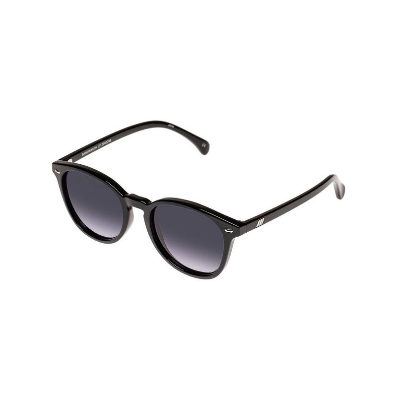 Bandwagon Sunglasses O/S BLACK/SMOKE GRAD