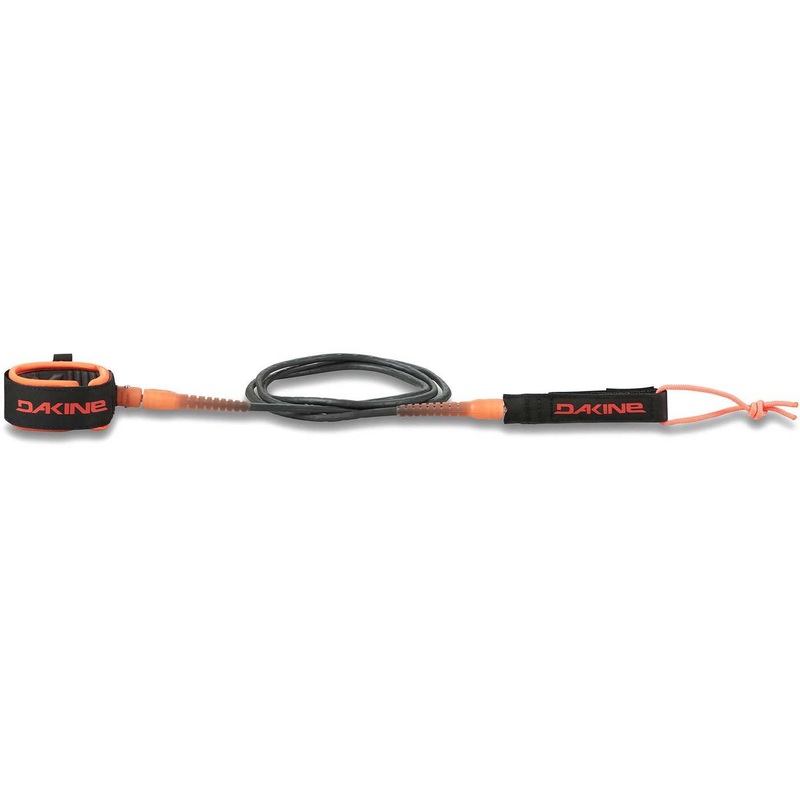 Leashes – Dakine – Kainui Plus 6′ x 1/4″ Leash – Shadow