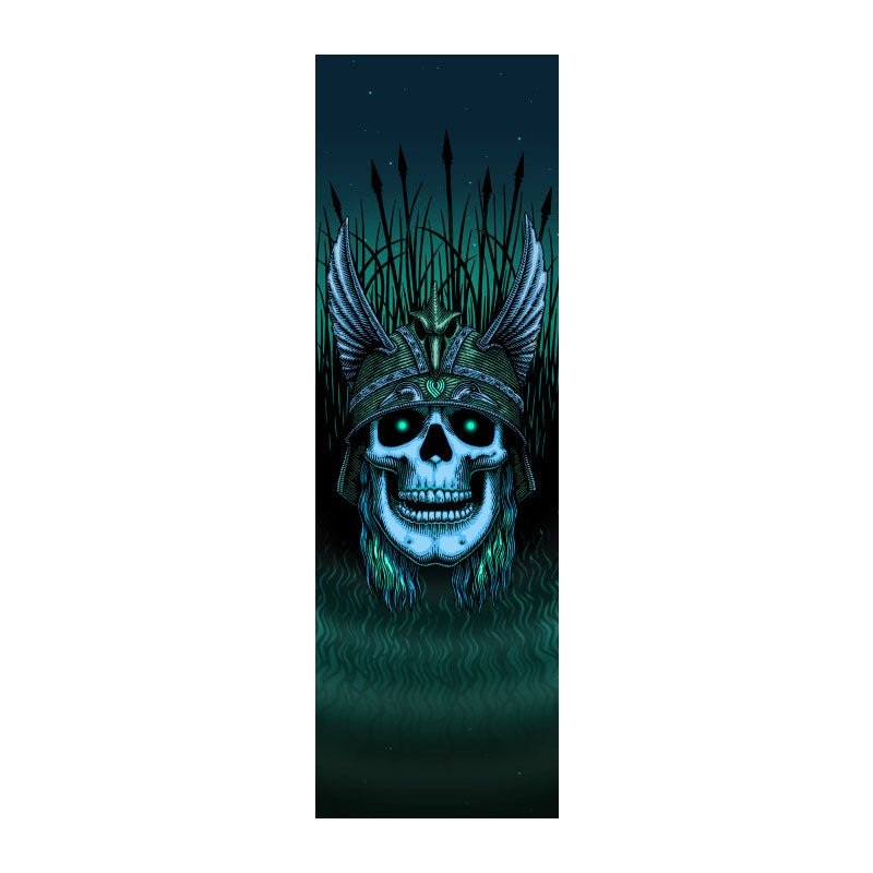 Powell Peralta 10.5″ x 33″ Anderson Green Skull Skateboard Grip Tape 1pc