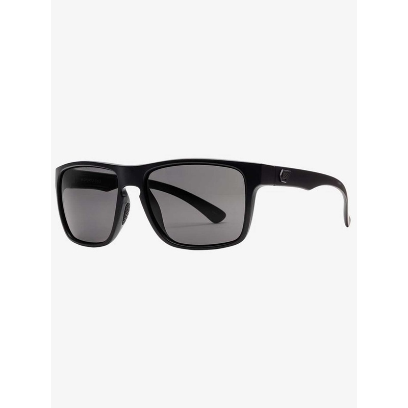 Trick Polarized Sunglasses O/S MATTE BLACK/GRAY POL