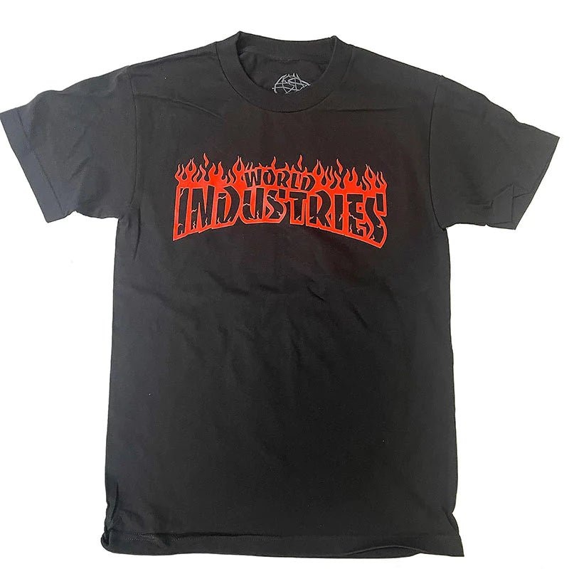 World Industries Flame T-Shirts Small
