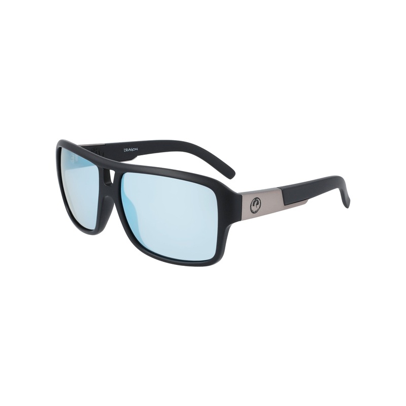 The Jam Sunglasses O/S MATTE BLK/LL SKY BLUE ION