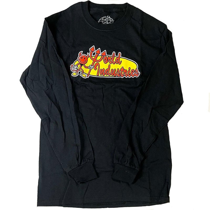 World Industries Retro Corp Long Sleeve T-Shirts Small