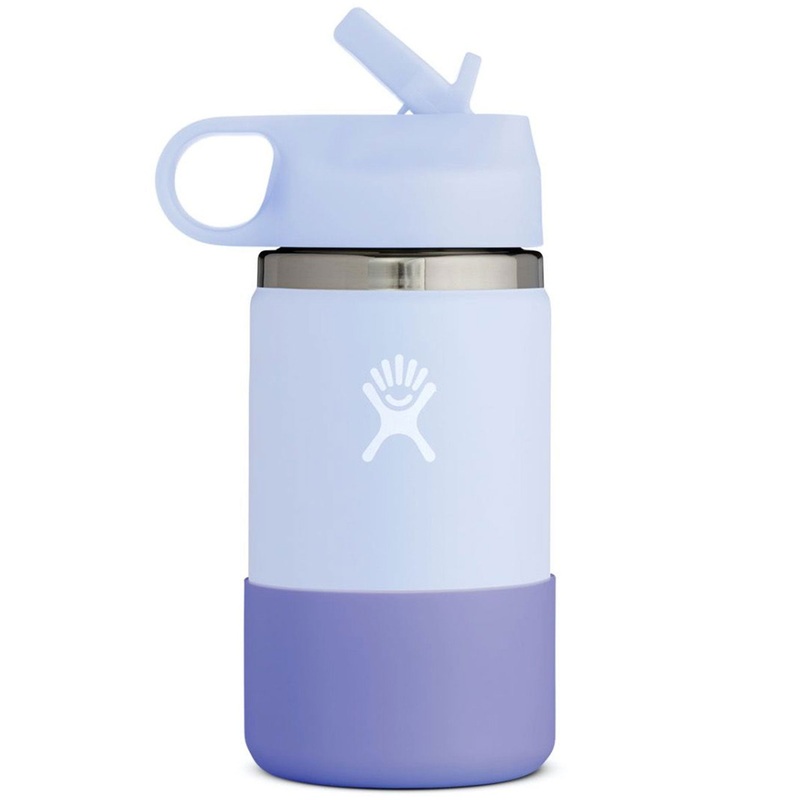 12oz Wide Mouth With Straw Lid & Boot Fog Bottle (Kids) 12OZ FOG