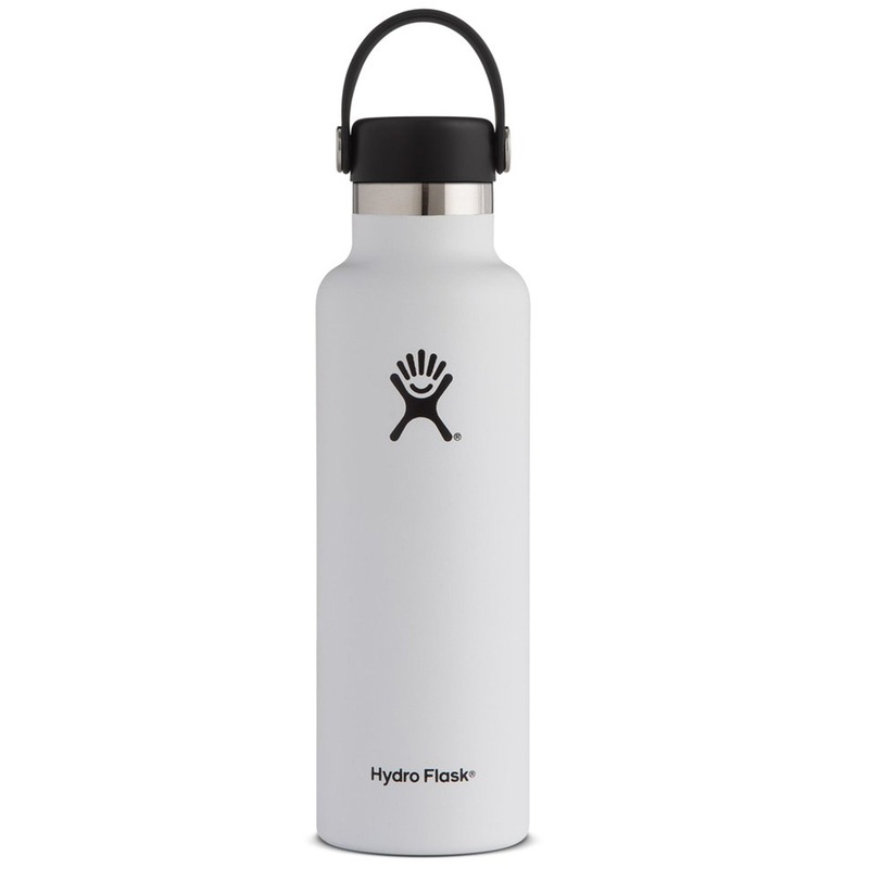 21oz Standard Mouth with Flex Cap White Bottle 21OZ WHITE