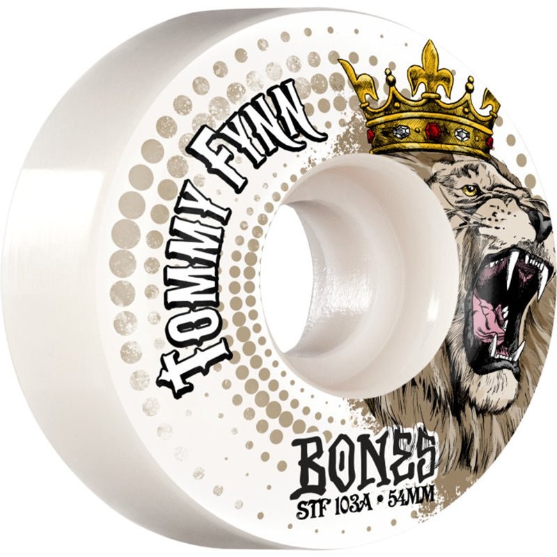 Bones 54mm 103a PRO STF Fynn Lion Heart V1 Standard Street Tech Skateboard Wheels 4pk