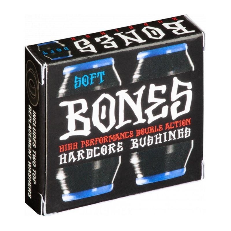 Bones (SOFT) Black Skateboard Truck Bushing Set of 2