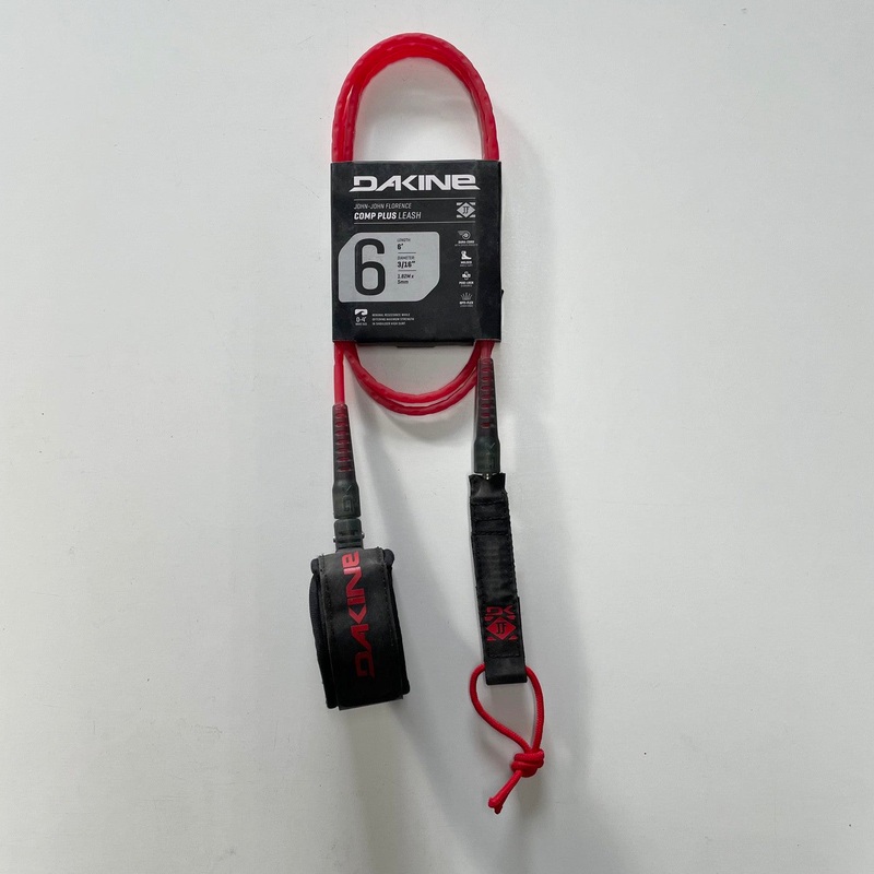 Leashes – Dakine – Comp Plus JJF Leash 6ft X 3/16in – Red
