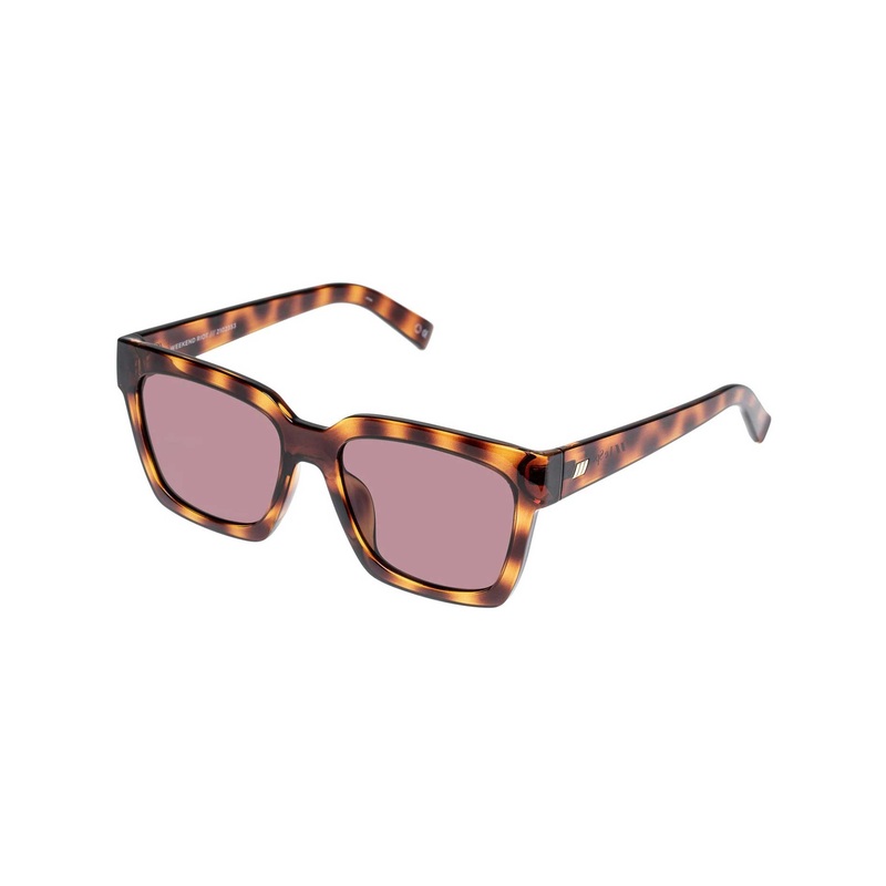 Weekend Riot Sunglasses O/S TORT/SMOKEY BROWN MONO