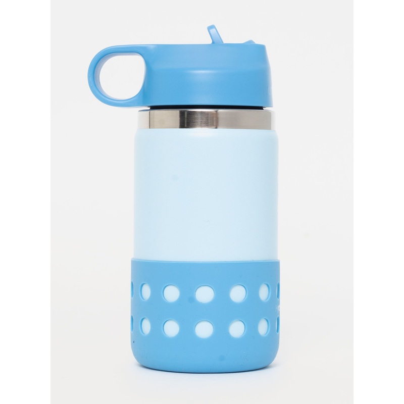 12oz Wide Mouth with Straw Lid & Boot Ice Bottle (Little Kids) 12OZ ICE